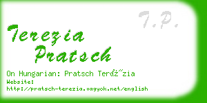 terezia pratsch business card